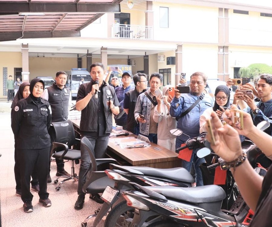 Gratis Polres Kediri Kota Temukan Dan Kembalikan Motor Hilang Kepada P