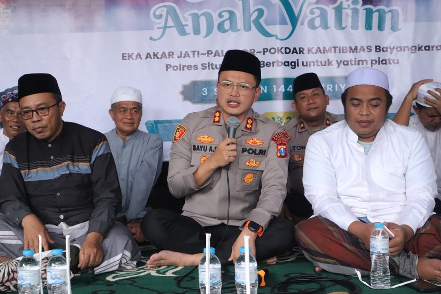 Awali Tugas Baru Kapolres Situbondo Silaturahmi Ke Pokdarkamtibmas Per