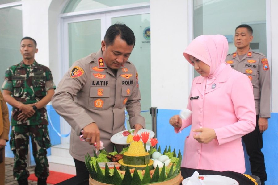 Polres Probolinggo Wujudkan Generasi Sehat Resmikan Dapur Sppg