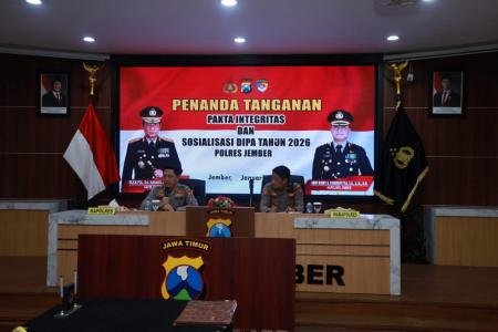 Awal 2026 Polres Jember Tegaskan Komitmen Integritas dan Transparansi 