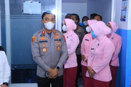 Kapolres Ngawi Cek SPPG di Kasreman Pastikan Pemenuhan Gizi yang Higie