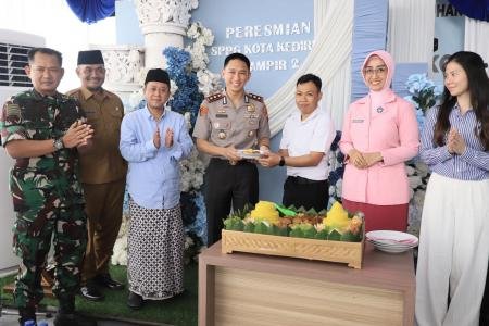 Polres Kediri Kota Resmikan SPPG  Yayasan Kemala Bhayangkari 2