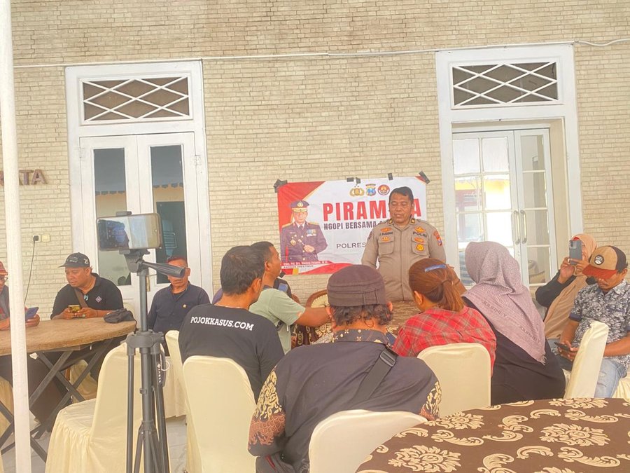 Ngobrol Santai Awak Media “piramida” Polres Pasuruan, Pererat Sine