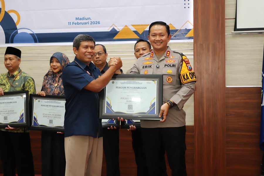 Polres Magetan Raih Nilai Sempurna Ikpa Bukti Pengelolaan Anggaran Yan