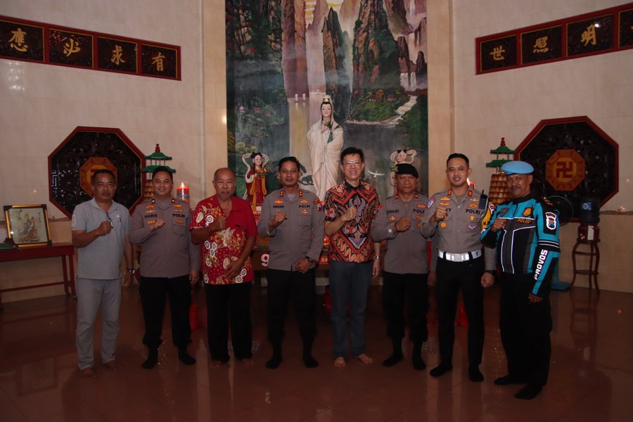 Jaga Toleransi Dan Kondusivitas, Kapolres Sumenep Hadiri Dan Amankan I