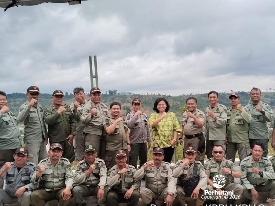 Perkuat Keamanan Libur Imlek, Perhutani Kph Semarang Tingkatkan Intens