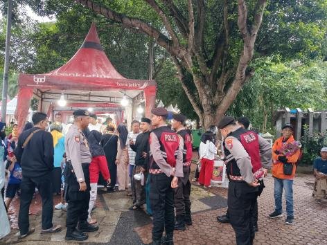 Jaga Kekhusyukan Ramadan, Sat Samapta Polres Bondowoso Gelar Patroli S