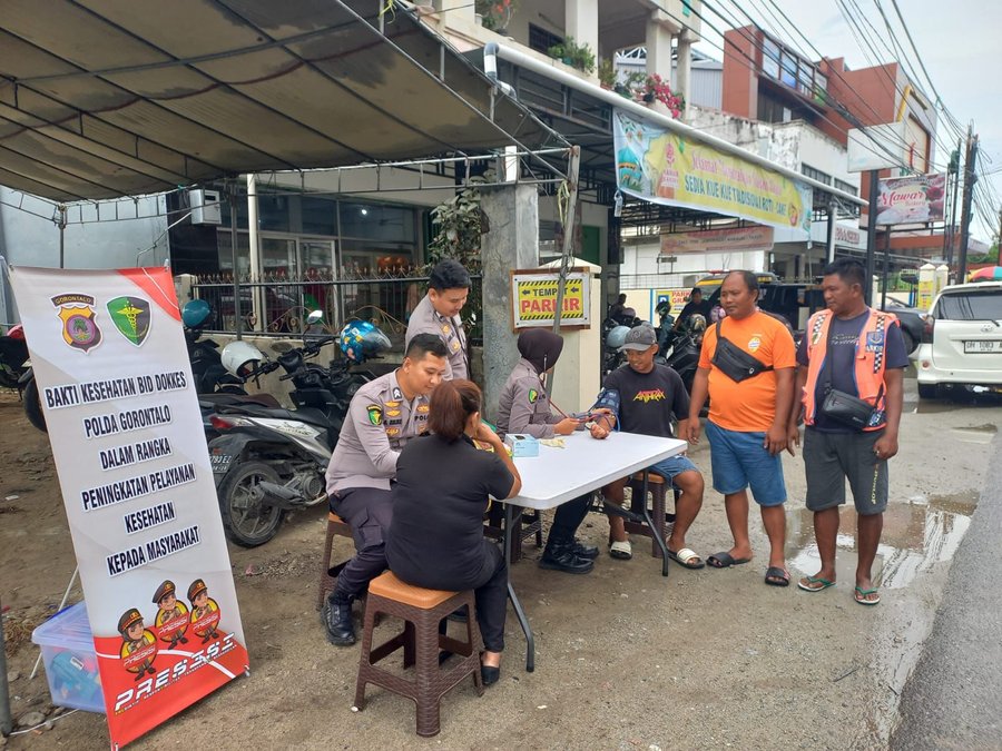 Ramadhan 1447 H, Biddokkes Polda Gorontalo Hadirkan Layanan Kesehatan 