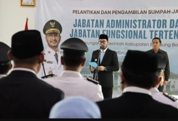 Bupati Kabupaten Bandung Barat Melantik 191 Pejabat, 38 Struktural Dan