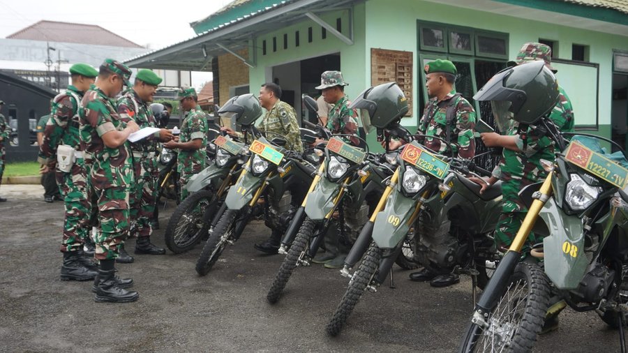 Polisi Militer Sosialisasikan Ops Gaktib Dan Yustisi, Kendaraan Dinas 