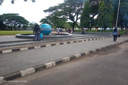 Hasil Pembenahan PUPR Lebak AlunAlun Rangkasbitung Kini Lebih Rapi dan