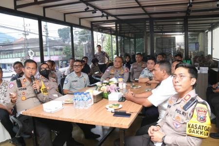 Polres Pasuruan Ikuti Rapat Terpadu Kesiapan Operasi Ketupat 2026