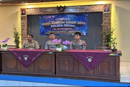 Satlantas Polres Demak Gelar Police Go To School Fokus Keselamatan Ber