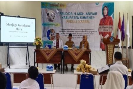 Peduli Kaum Difabel RSUDMA Sumenep Berikan Penyuluhan Kesehatan Gratis