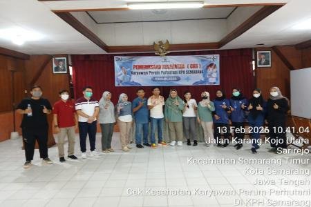 Peringati Bulan K3 Nasional KPH Semarang Gandeng Puskesmas Halmahera G