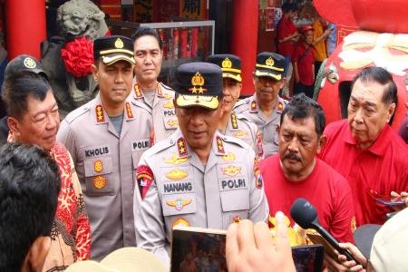 Kapolda Jatim Tinjau Klenteng Eng An Kiong di Kota Malang Tegaskan Kom