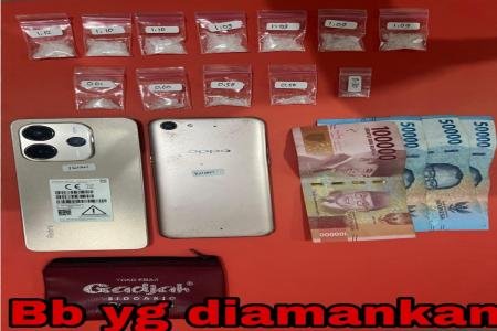 Satresnarkoba Polres Pasuruan Tangkap Pengedar Sabu 1033 Gram di Beji