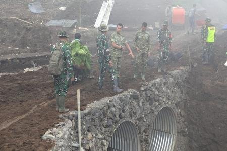 Pascabanjir Bandang Kodim Purbalingga Percepat Rehabilitasi Infrastruk