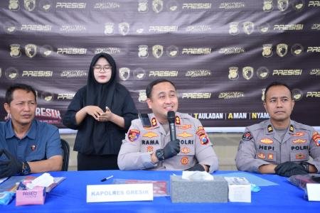 Kapolres Gresik  Kami Tidak Akan Memberi Ruang Bagi Pelaku Narkoba
