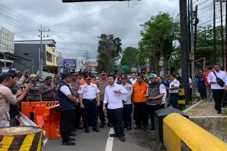 Kunjungan Wagub Jatim ke Sukowiryo Berjalan Aman Polres Bondowoso Tunj