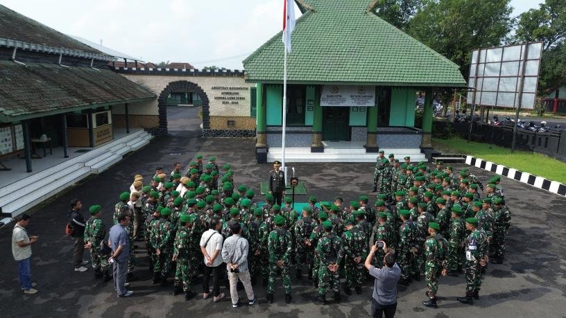 Jam Komandan, Dandim Purbalingga Tegaskan Prajurit Jauhi Narkoba Dan J