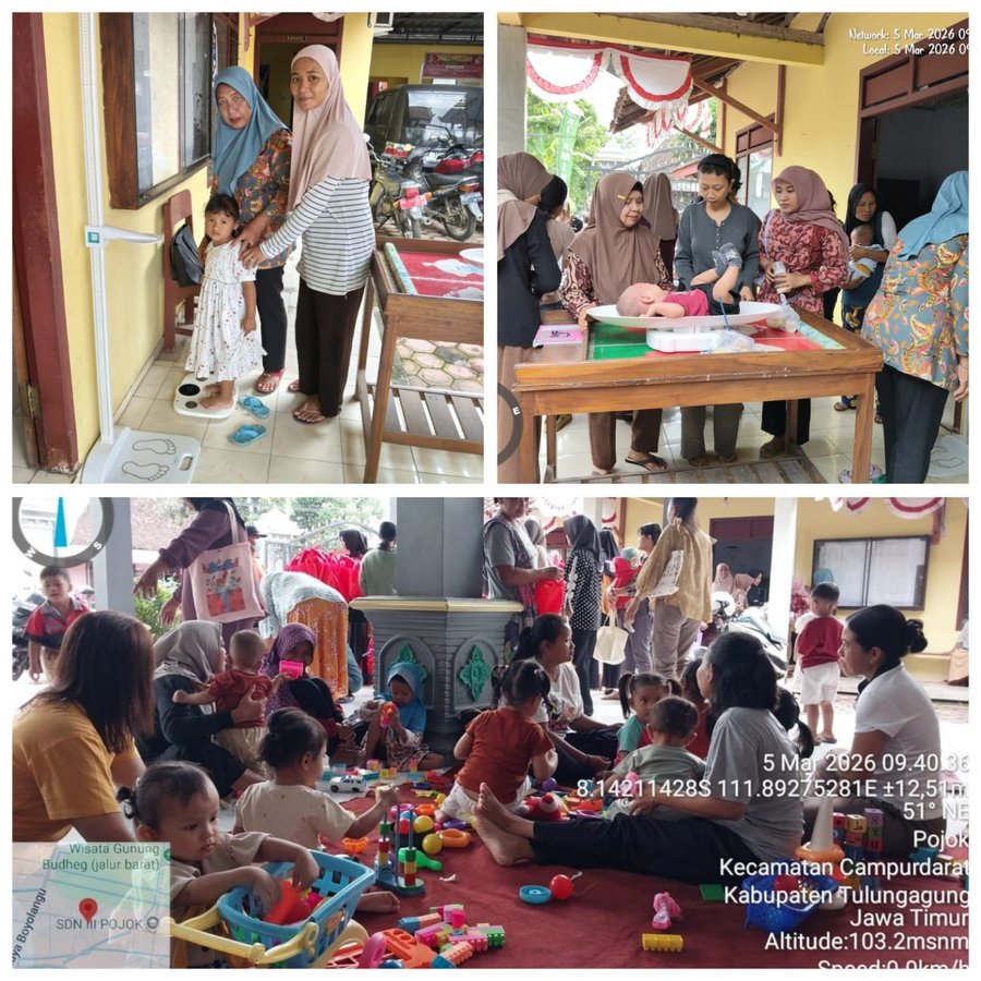 Posyandu Desa Pojok Aktif Layani 82 Balita, Upaya Nyata Pantau Tumbuh 