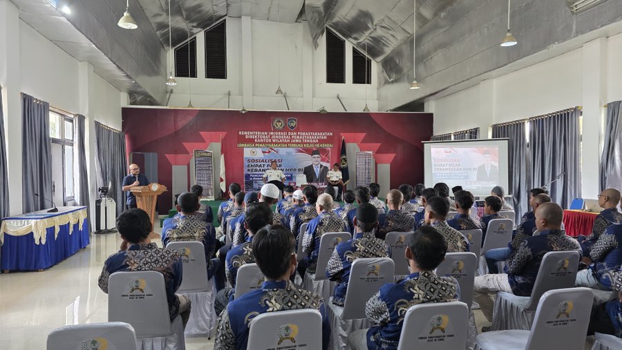 Bangkit Dari Masa Lalu, Warga Binaan Lapas Kendal Dibekali Empat Pilar