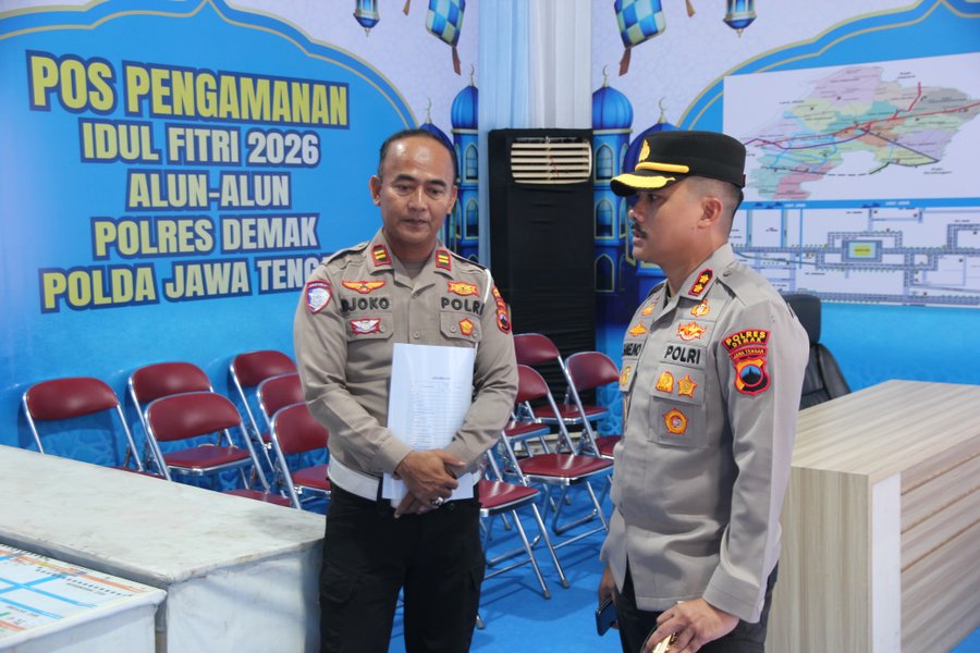 Kapolres Demak Pastikan Kesiapan Pengamanan Mudik Lebaran