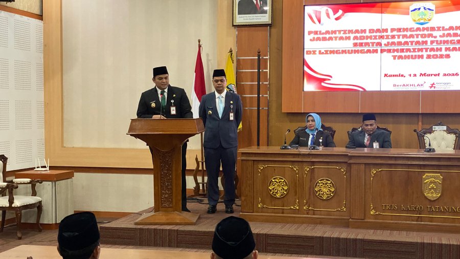 Lantik 57 Pejabat Sturktural Dan Fungsional, Bupati Jepara Tekankan Pe