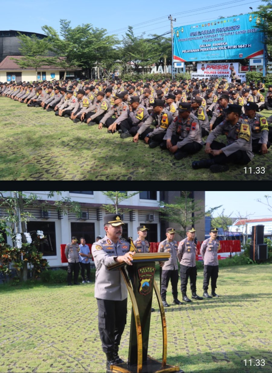 Kapolres Demak Tekankan Pendekatan Persuasif Bhabinkamtibmas Jelang Ta