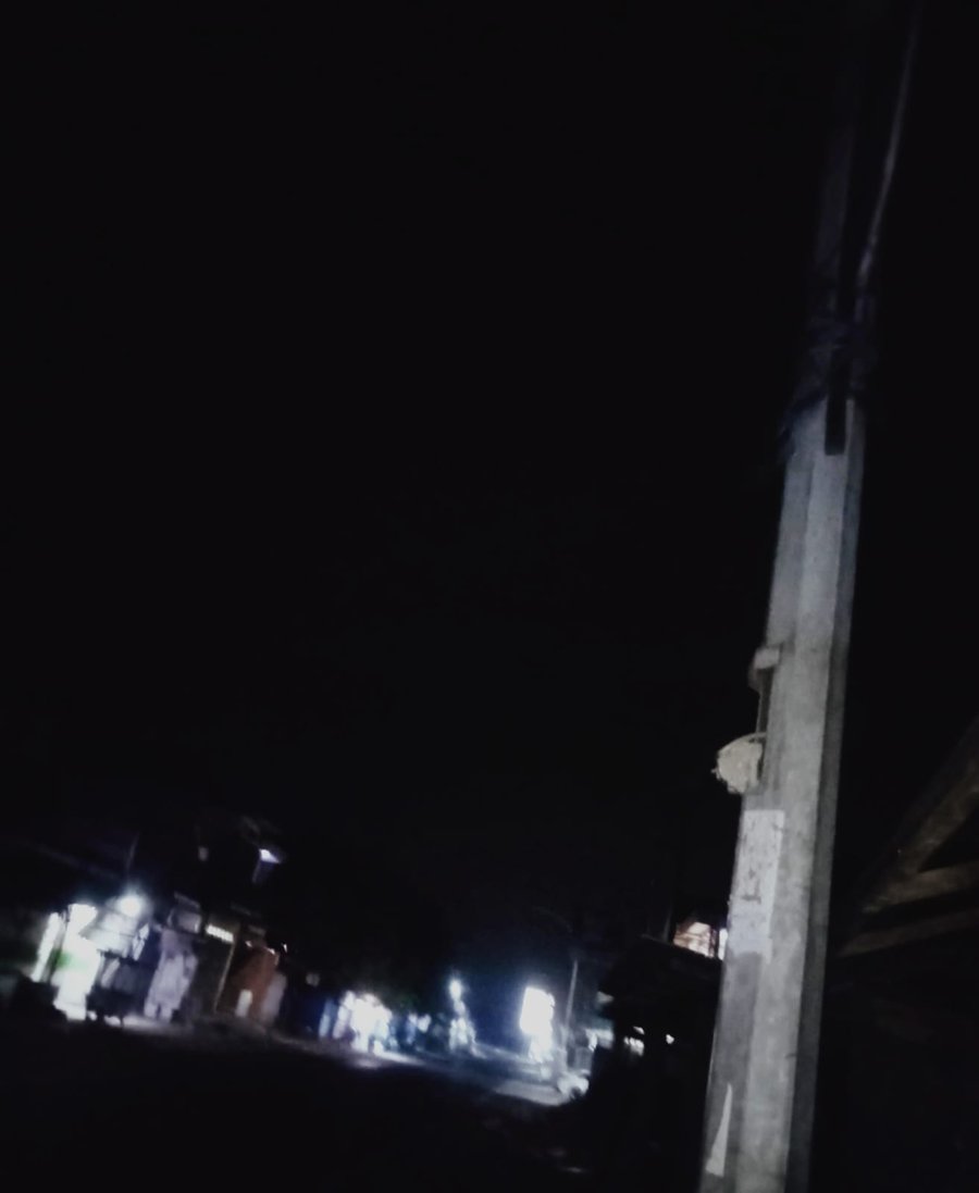 Beberapa Lampu Pju Di Camplong Pesisir Mati Pengendara Keluhkan Minimn