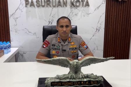 Polres Pasuruan Kota Ungkap Peredaran Uang Palsu Tersangka Asal Gresik