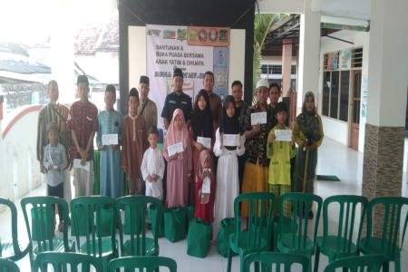 Peduli Sosial Media Liputan7id Gelar Santunan Anak Yatim dan Dhuafa