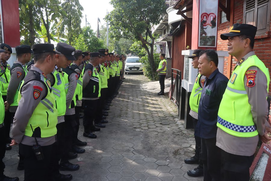 Polres Demak Kerahkan 90 Personel Amankan Eksekusi Lahan Di Mrangge