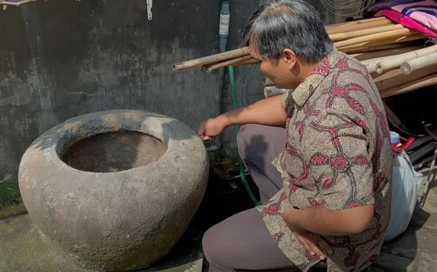 Penemuan Benda Kuno,di Duga Cagar Budaya Di Kabupaten Trenggalek